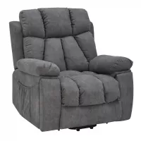  BUFETTE-18 DARK GREY Кресло массажное с реклайнером