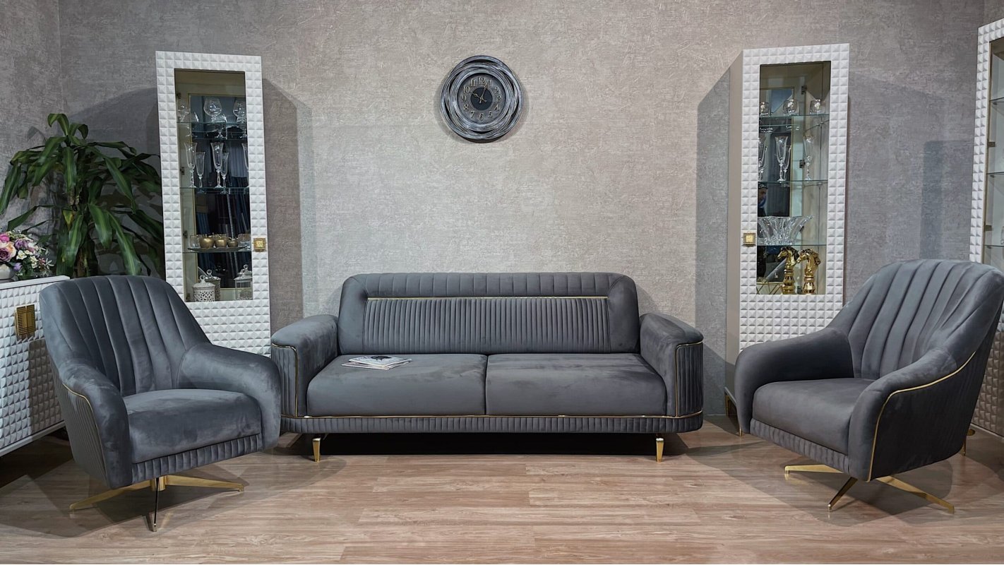 МИЛАС Мягкая мебель с откидной спинкой (3-1-1)