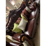 3 SF65 Мягкая кожаная мебель  (3-2-1) 