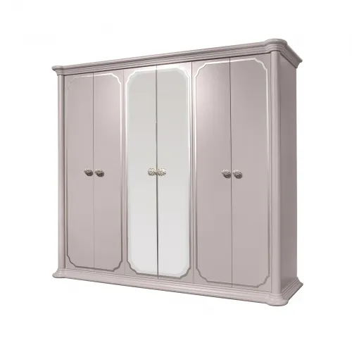 ВЕНА Шкаф для одежды 6-ти дверный с зеркалами
