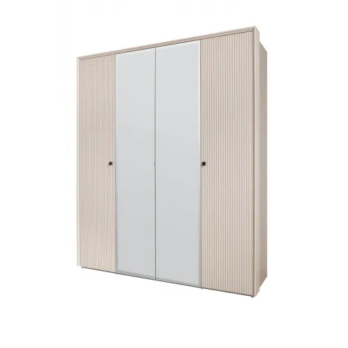 СЕВИЛЬЯ Шкаф 4-х дверный с зеркалом