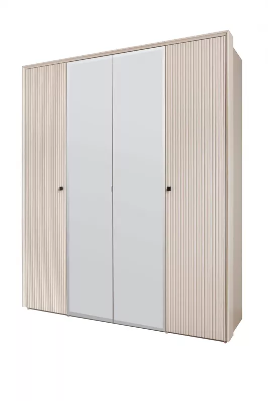 СЕВИЛЬЯ Шкаф 4-х дверный с зеркалом