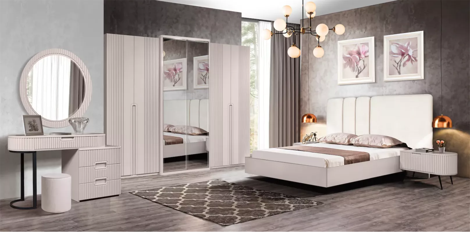 ПОРТОФИНО комплект спальни 