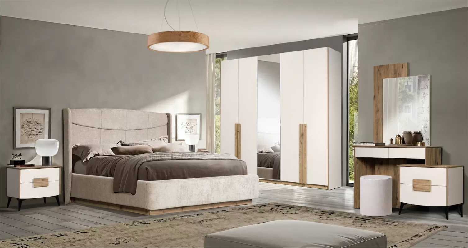АЗИЗА Комплект спальни с 5-ти дверным шкафом