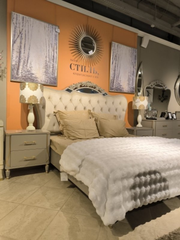 КРОВАТЬ SUNA 1,8*2,0М 6088 С/ОСН