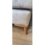 ЛАРГО Угловой диван с оттоманкой (правый)