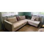 ЛАРГО Угловой диван с оттоманкой (правый)