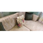 ЛАРГО Угловой диван с оттоманкой (правый)