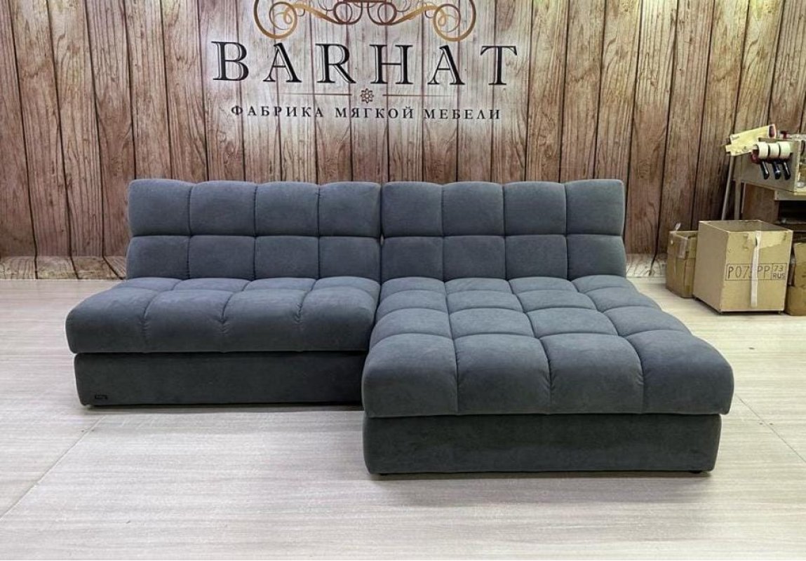 ЭГО Диван с оттоманкой