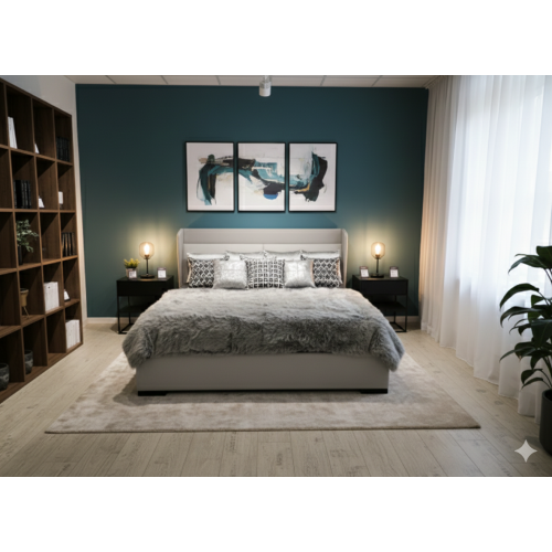 КРОВАТЬ KARLA SB119BK 1,8*2,0 ЩИТ