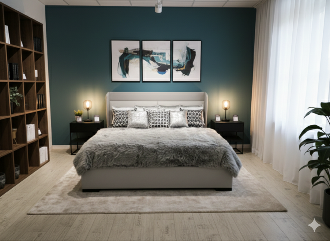 КРОВАТЬ KARLA SB119BK 1,8*2,0 ЩИТ