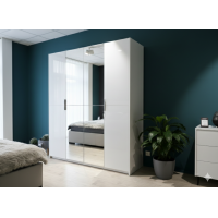 ШКАФ 4-ДВ KARLA SW2424PA С ЗЕРКАЛОМ