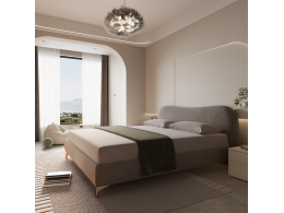 КРОВАТЬ RUBY K311 С/О 180*200 GREY