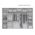 МОНИКА Шкаф для одежды 6-ти дверный