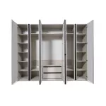 ЛИОН Шкаф 6-ти дверный с зеркалом