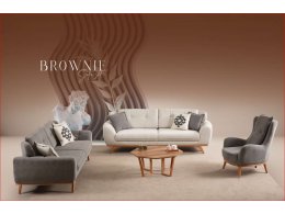 BROWNIE Комплект мягкой мебели (3-1-1)