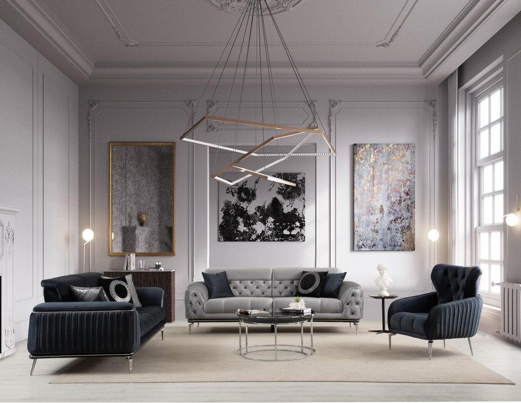 ZARA Комплект мягкой мебели (3-1-1)