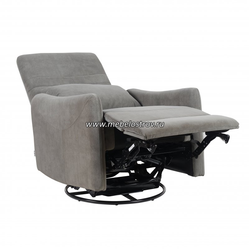 ЖЕНЕВА 51-096 JINTAI 2522 GREY Кресло с реклайнером