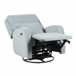 САНТОРИНИ 51-100HR008-12 GREY Кресло с реклайнером