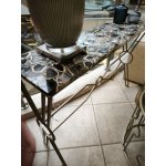 MIDFORD-C СТОЛ КОНСОЛЬНЫЙ ЗОЛОТОЙ CNFNR5076