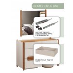 Туалетный стол с зеркалом и пуфом "Линда" Туалетный стол с зеркалом и пуфом "Линда"