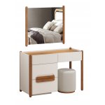 Туалетный стол с зеркалом и пуфом "Линда" Туалетный стол с зеркалом и пуфом "Линда"