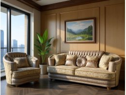 Мягкая мебель для жилой комнаты BRISTOL LUX (БРИСТОЛЬ ЛЮКС) Francheska mobili