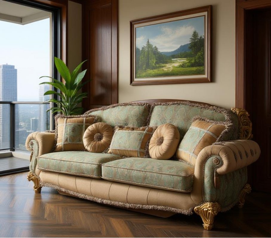 DALLACE LUX (ДАЛЛАС ЛЮКС)  Диван 2-х местный с механизмом (20 категория ткани)