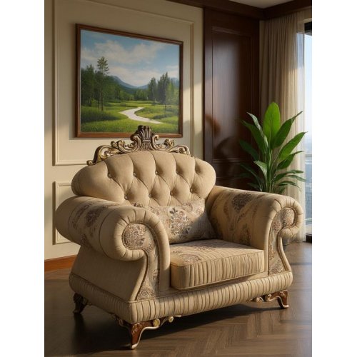 MONARCH LUX (МОНАРХ ЛЮКС) Кресло (Ткань 10)
