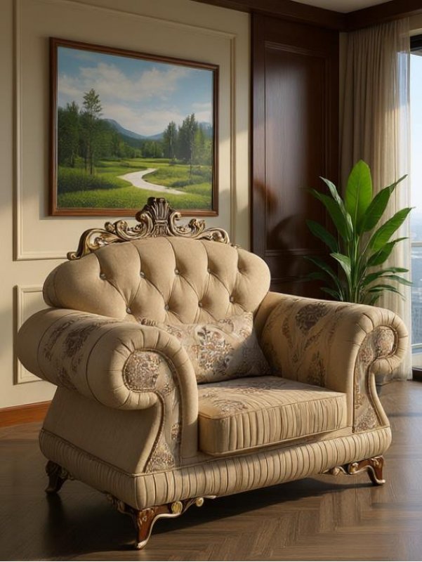 MONARCH LUX (МОНАРХ ЛЮКС) Кресло (Ткань 10)