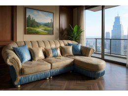 ВАЛЕНСИЯ Диван с оттоманкой (10 категория)