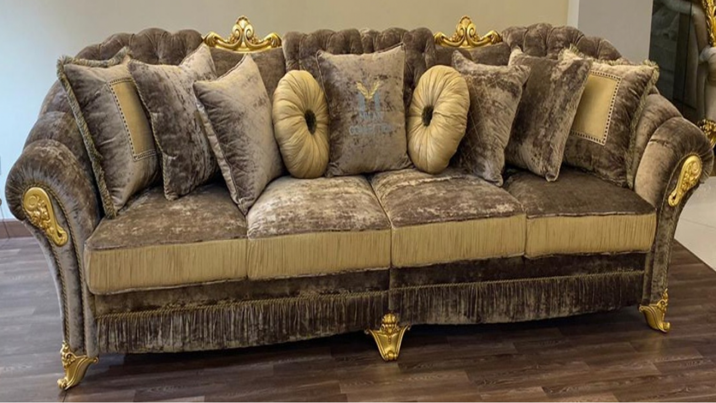 BARBARA (БАРБАРА) Диван угловой 4-х местный с механизмом (10 категория ткани)