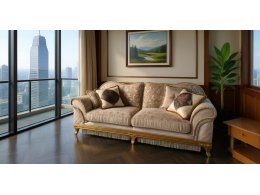 Прямой диван MASSIMO D1 (МАССИМО Д1)  Francheska mobili