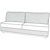 ZARA (ЗАРА)  Диванная секция с механизмом (2М) (5 категория)