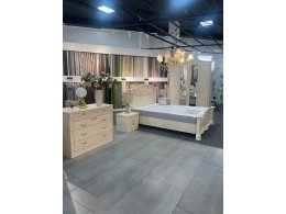 СОРРЕНТО 4Д-1,6 комплект спальни с 4-х дверным шкафом (беж)