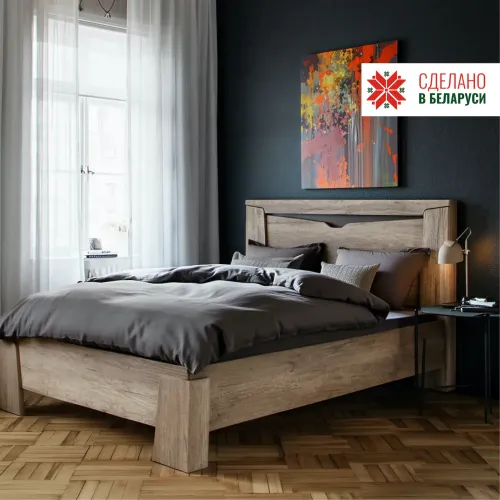 ГАРДА Кровать 1,6 с решеткой