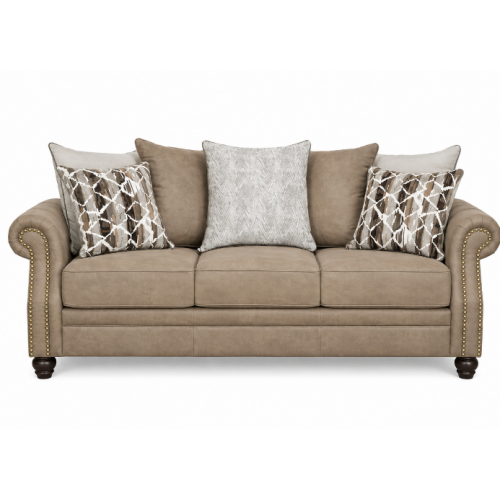 ДИВАН 3-М WATERFALL (ВАТЕРФОЛ)  HS-828-30 С МЕХ 