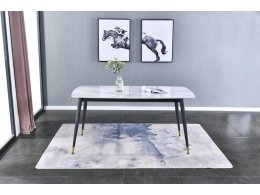 Стол обеденный Рио DT-2849, 160х80х75 см, белый мрамор