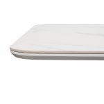 Стол Festa 140x85x77см, керамогранит белый мрамор