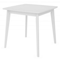 Стол Marcel 80x80х76см, Белый, белый