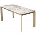 Стол CORNER 120 GLOSS LUXURY PANDORA SOLID CERAMIC / TAUPE, ®DISAUR