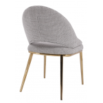 Стул обеденный Capella MC3016-BG-2, бежевый/глянцевое золото