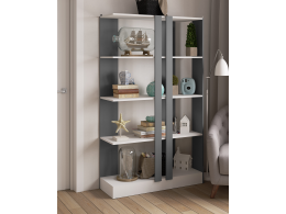 Набор стеллажей СТМ1+СТМ2 графит серый