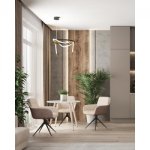 Стол обеденный Nymphaea D90 терраццо