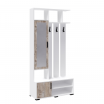 Прихожая Бриз ЦС белый/дуб юкон