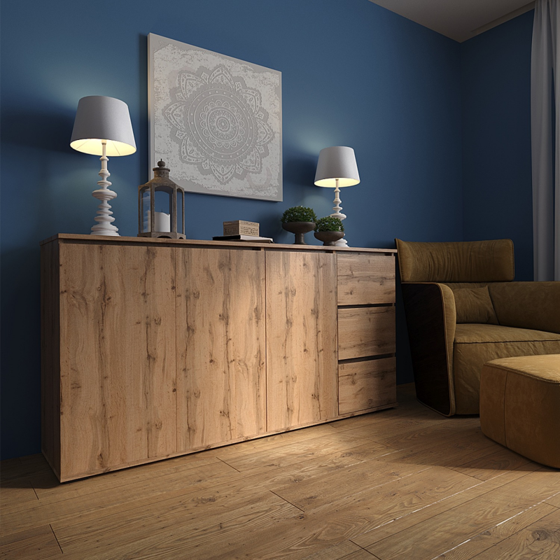 Комод Сура 1704 дуб вотан