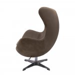 Кресло EGG STYLE CHAIR латте, искусственная замша FR 0647