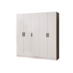 Шкаф комбинированный Ларс (2,0) без зеркала белый