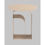 Журнальный столик Arwel металл бежевый