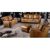 Кресло кожаное NIKOLAS